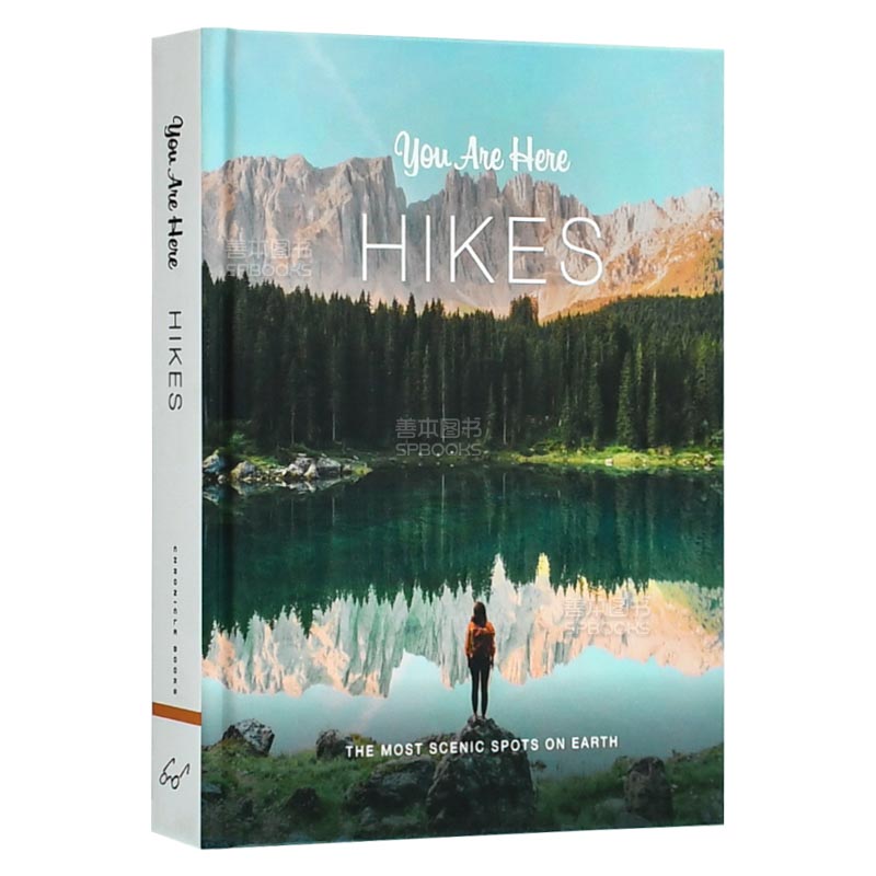 Outdoor Adventure Books For Adults - 당신은 여기 있습니다 하이킹 영어 오리지널
