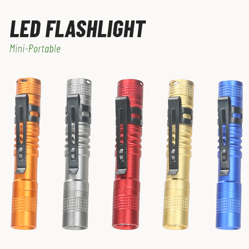 Outdoor Adventures - 휴대용 미니 LED 펜 플래시라이트 펜