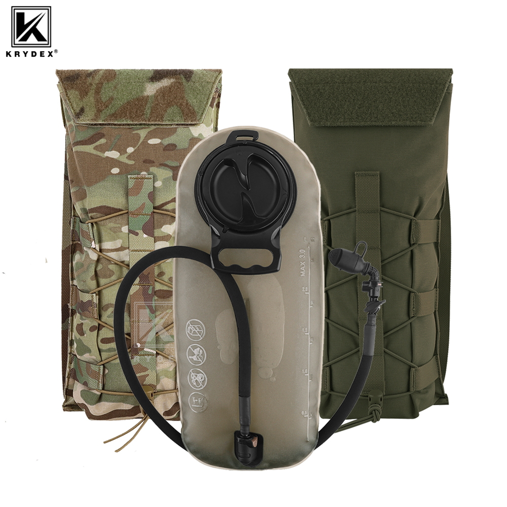 Outdoor Adventure Vest - KRYDEX 전술 3L 하이드레이션 몰리 팩