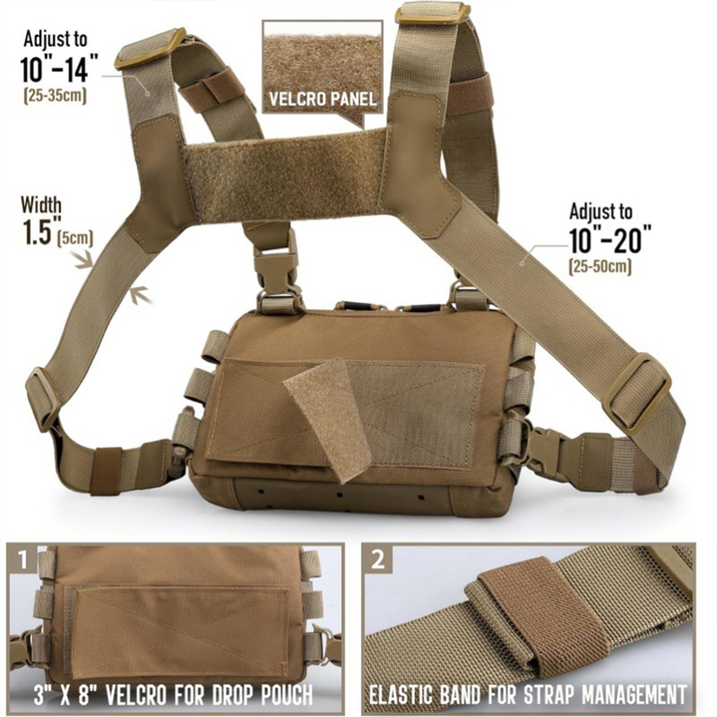 다기능 야외 여행 조끼 전술 가슴 가방 백팩 캠핑 정찰 - Outdoor Adventure Vest 리뷰 및 가격
