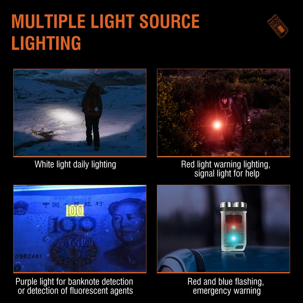 BORUiT V3 LED 키체인 휴대용 900LM ED - Outdoor Adventures 리뷰 및 가격