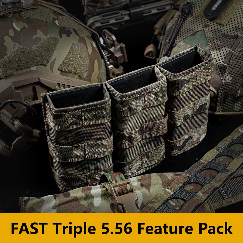 MOLLE 호환 트리플 매거진 파우치 |   야외 및  - Outdoor Adventure Vest 리뷰 및 가격