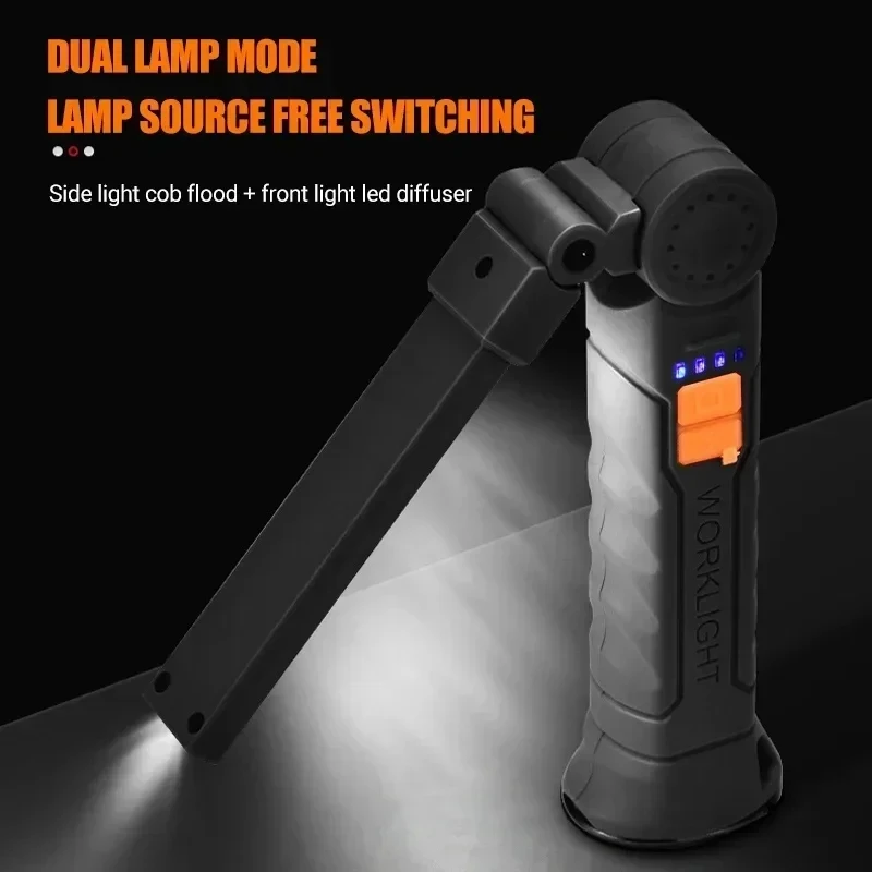 휴대용 COB LED 손전등 USB 충전식 작업등 내장 - Outdoor Adventures 리뷰 및 가격