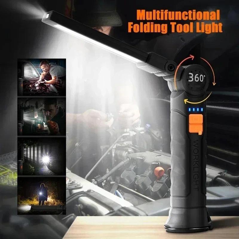 휴대용 COB LED 손전등 USB 충전식 작업등 내장 - Outdoor Adventures 리뷰 및 가격