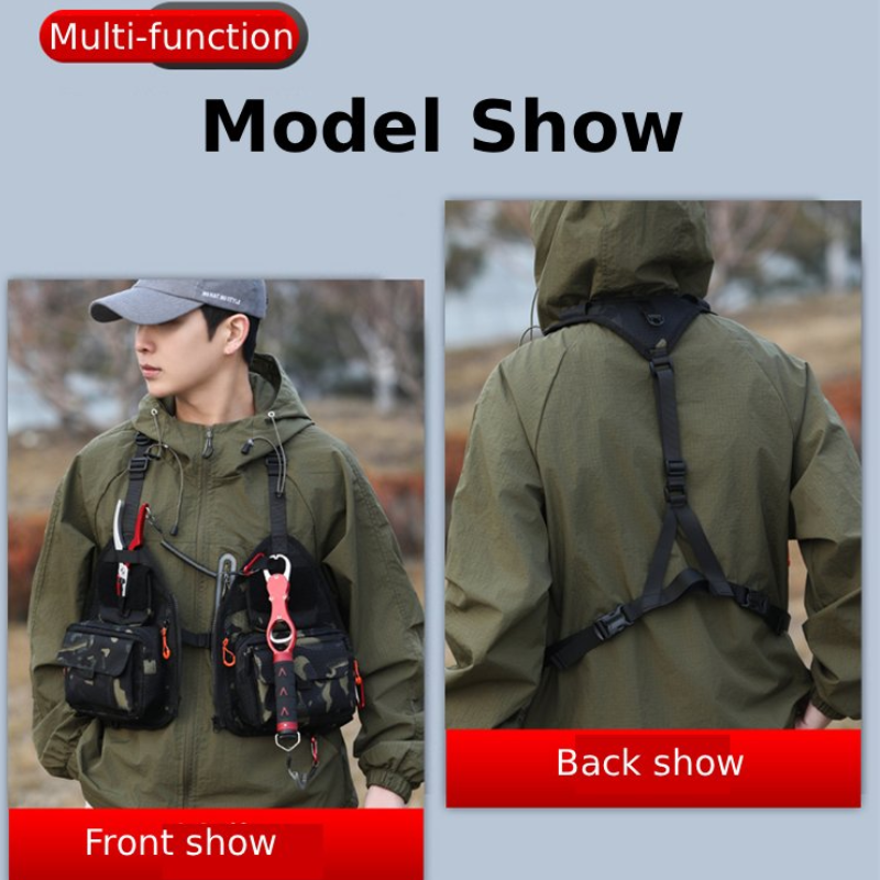 전술 캠핑 낚시 조끼 팩 플라이 낚시 가슴팩 여성 남성 - Outdoor Adventure Vest 리뷰 및 가격