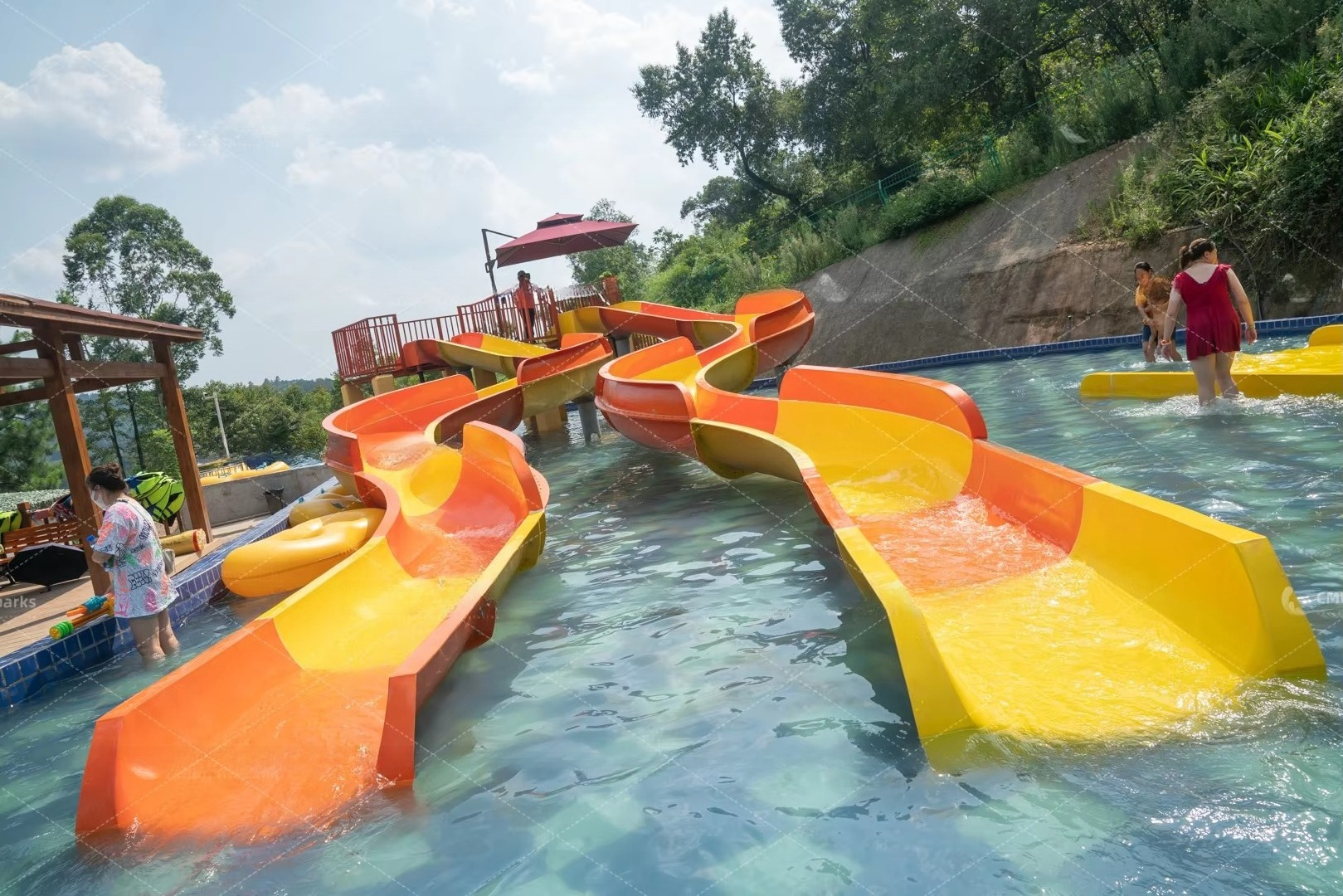 야외 놀이터 공원 키즈 리조트 워터 슬라이드 물놀이 어 - Outdoor Adventure Resorts 리뷰 및 가격