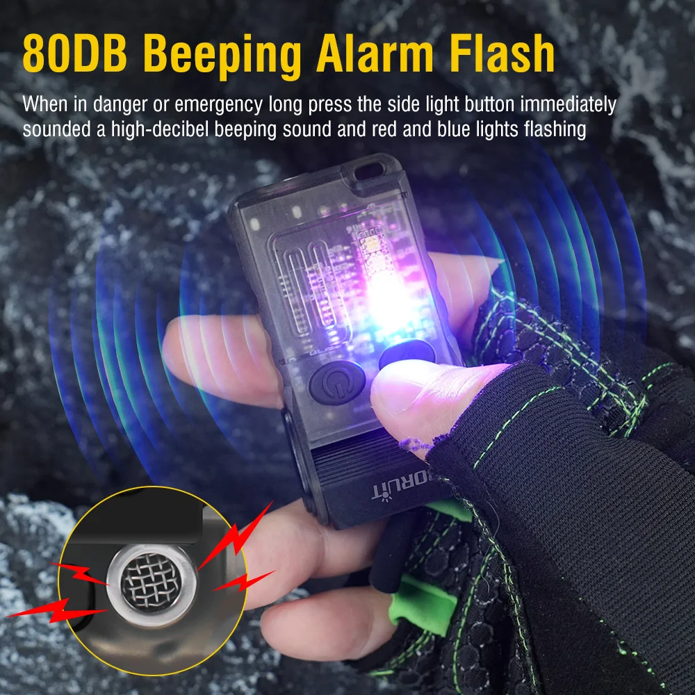 BORUiT V20 EDC 키체인 손전등 휴대용 미니  - Outdoor Adventure Inc 리뷰 및 가격