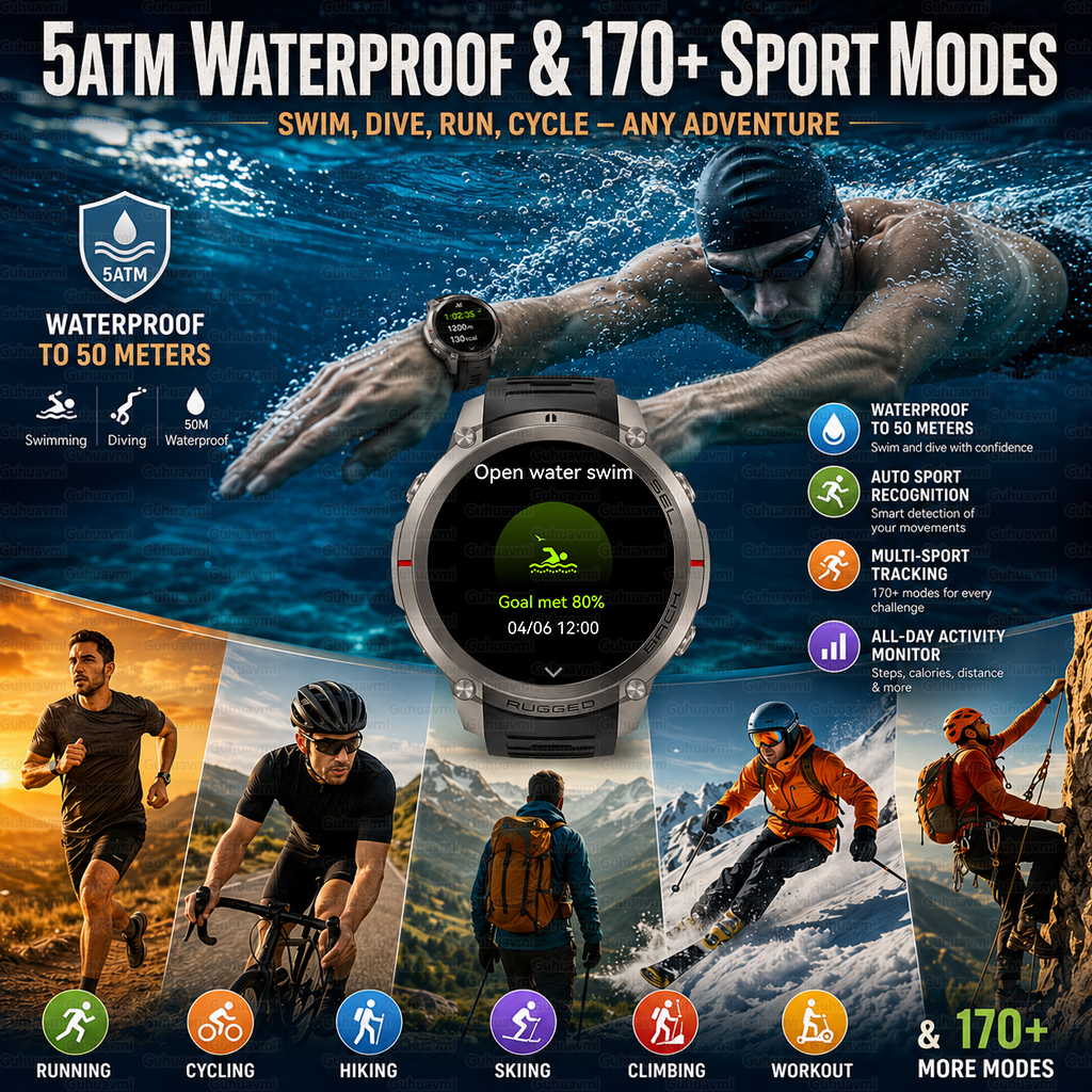 야외 전술 GPS 스마트워치 오프라인 지도 나침반 심박 - Outdoor Adventure World 리뷰 및 가격