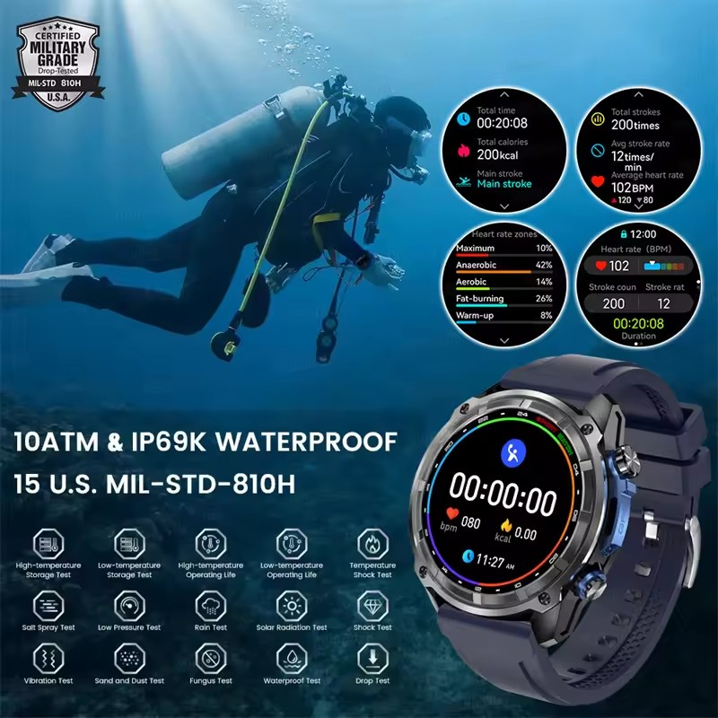 신형 아웃도어 어드벤처 GPS 스마트워치 내장 GPS  - Outdoor Adventure World 리뷰 및 가격