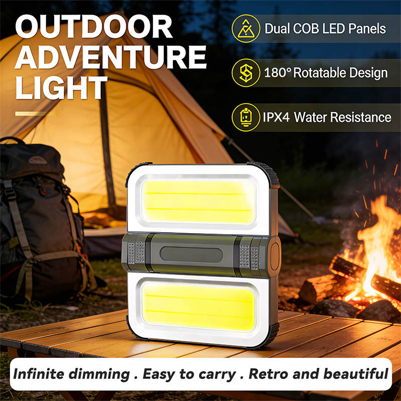 180COB LED 자기 작업등 태양광 타입-C 충전식 - Outdoor Adventure Inc 리뷰 및 가격