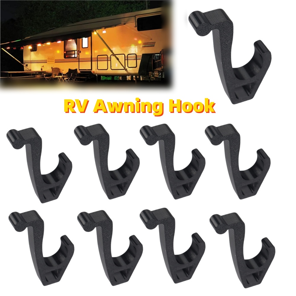 1/2pcs 캠핑 어닝 후크 클립 RV 텐트 행거 Fi - Outdoor Adventures 리뷰 및 가격
